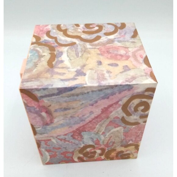 Jewelry Box Avon Floral Impressions Vintage 1988 3 Drawer Miniature Keepsakes - Picture 14 of 14